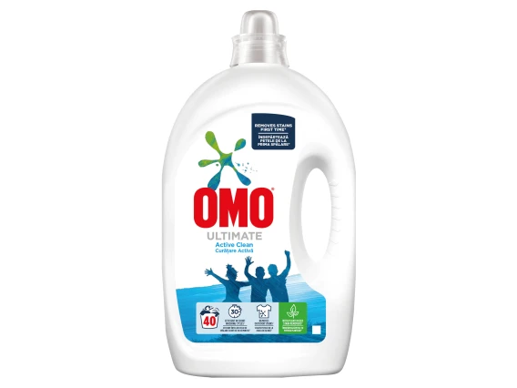 Detergent lichid automat Omo 2litri (Active Clean)
