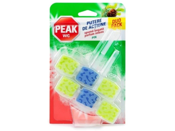 Odorizant Peak WC Putere de Actiune 2 buc/set (Pin)