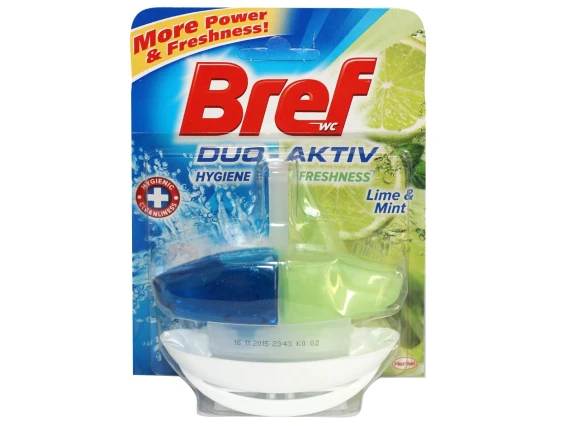 Odorizantul WC Bref Duo Activ (Mint)