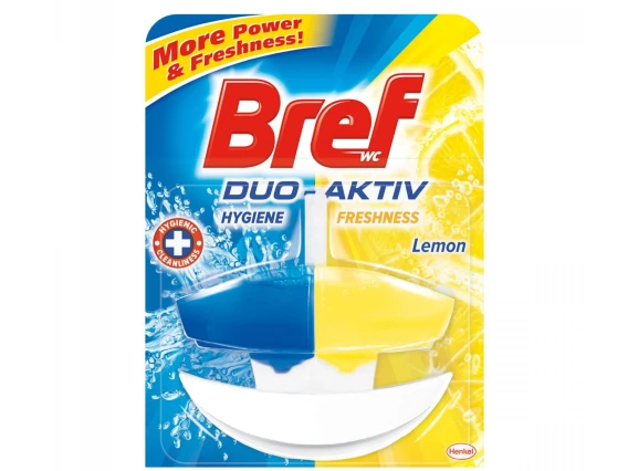 Odorizantul WC Bref Duo Activ (Lemon)