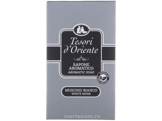 Sapun solid Tesori d'Oriente Muschio Bianco 150gr
