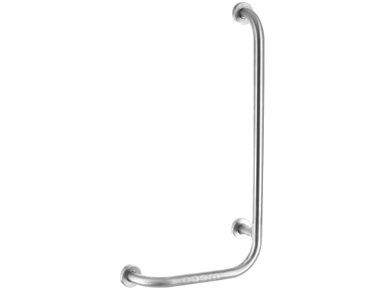 Bara inox L perete dreapta pt persoane dizabilitati