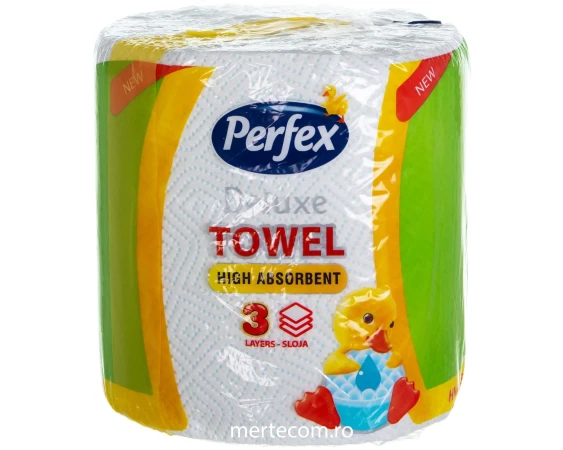 Prosop hartie Perfex Deluxe 150foi 3straturi 35metri
