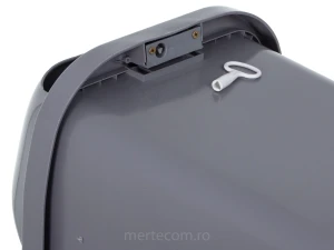 Cos gunoi stradal Meco 50 litri H-60 cm (Gri)