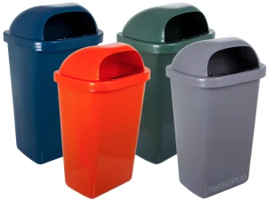 Cos gunoi stradal Meco 50 litri H-60 cm