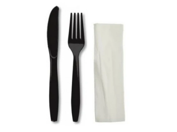 Set catering Bis negru 100buc