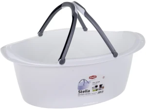 Cos de rufe oval Stella 25litri (Alb)