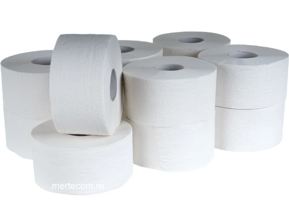Hârtie igienică Jumbo economica alba 300g 2straturi