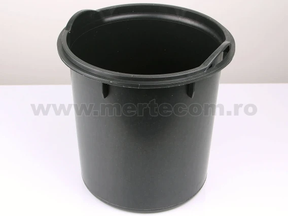Cos de gunoi din inox lucios soft-close 5 litri Meco
