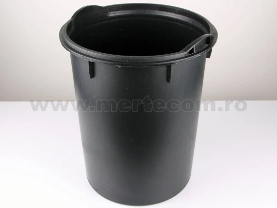 Cos gunoi inox lucios soft-close 12 litri Meco H-36 cm