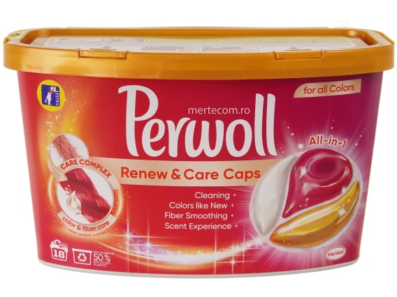 Capsule Perwoll 18 capsule Renew & Care