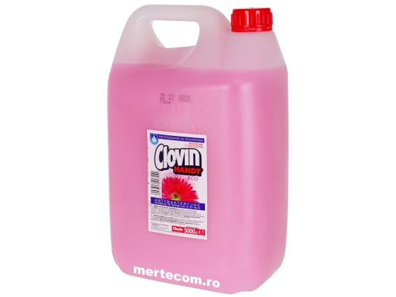 Săpun lichid antibacterian Clovin Handy Roz 5litri