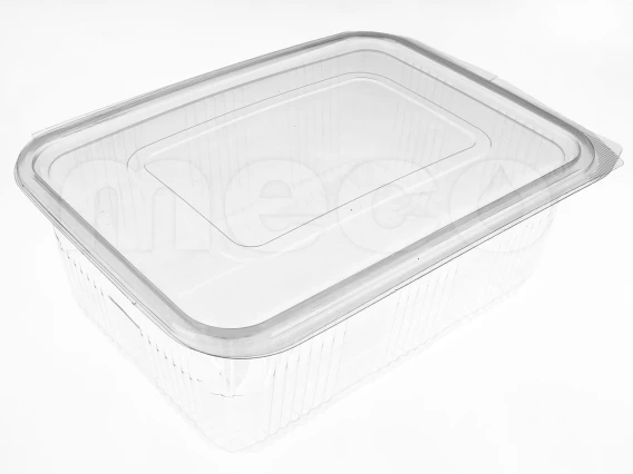 Caserole transparente cu capac PET 1500cc