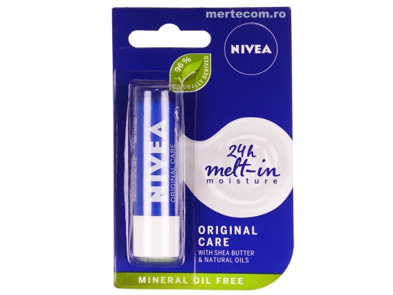 Balsam pentru buze Nivea Original Care 4.8g