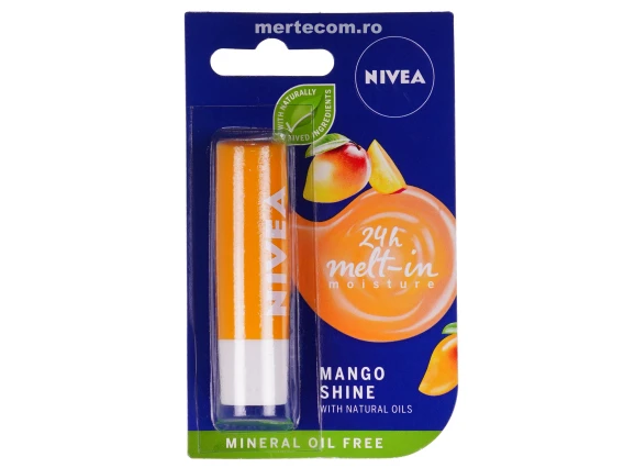 Balsam pentru buze Nivea Mango Shine 4.8g
