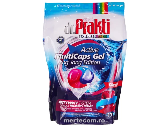 Capsule pentru rufe colorate Clovin Dr.Prakti 17bucati
