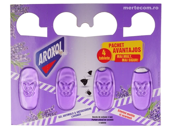 Gel antimolii si acarieni Aroxol 4bucati