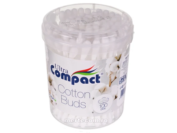 Betisoare de urechi Ultra Compact 100bucati