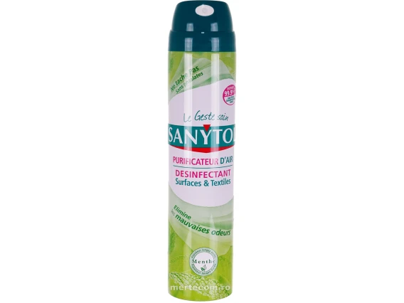 Spray odorizant dezinfectant Sanytol 300ml (Menta)