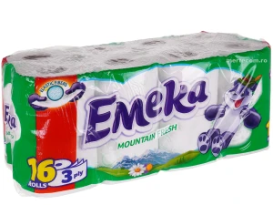 Hartie igienica parfumata Emeka 16role 3straturi