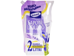 Sapun lichid rezerva Milmil 2L (Talco&Iris)