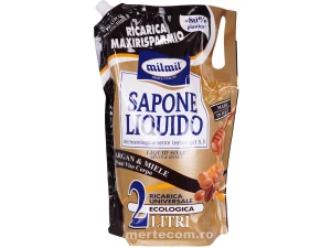Sapun lichid rezerva Milmil 2L (Argan&Miere)
