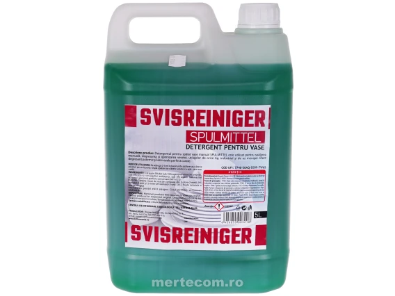 Detergent pentru spalat vase manual Svisreiniger Apple 5litri