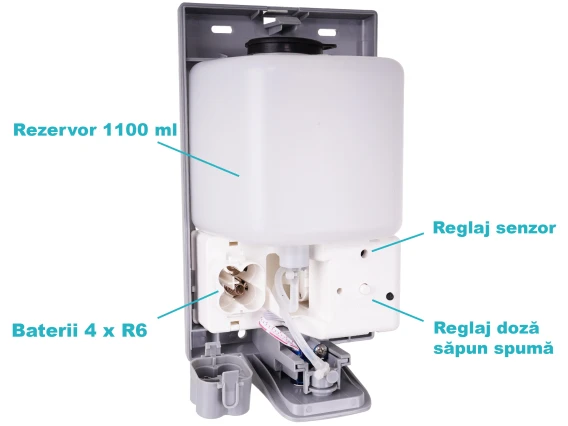 Dozator sapun spuma cu senzor Meco FD110