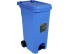 Cos pubela colectare selectiva cu pedala Urban 80litri H80cm (Albastru)
