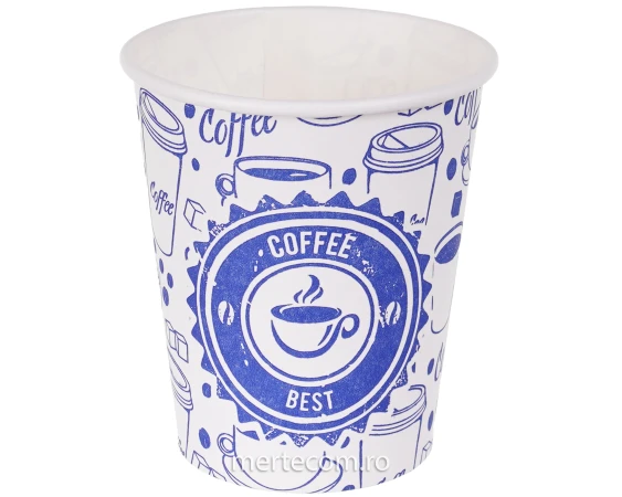 Pahar carton unica folosinta 207ml 7oz 50buc