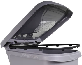 Cos pubela colectare selectiva cu pedala Urban 80 litri H80cm