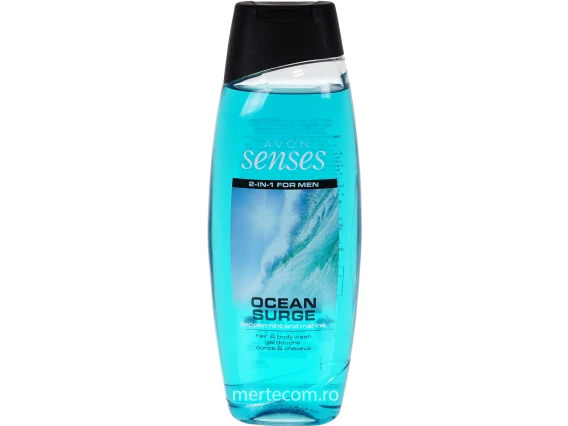 Sampon si gel de dus 2in1 Avon Senses Men 500ml (Ocean Surge)