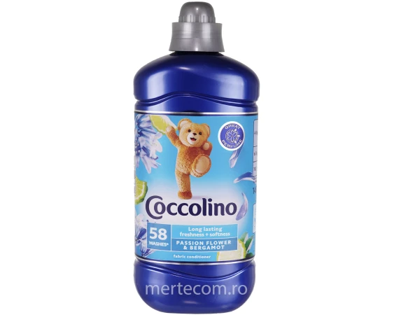 Balsam rufe Coccolino Passion Flower & Bergamot 58 spalari 1.45L