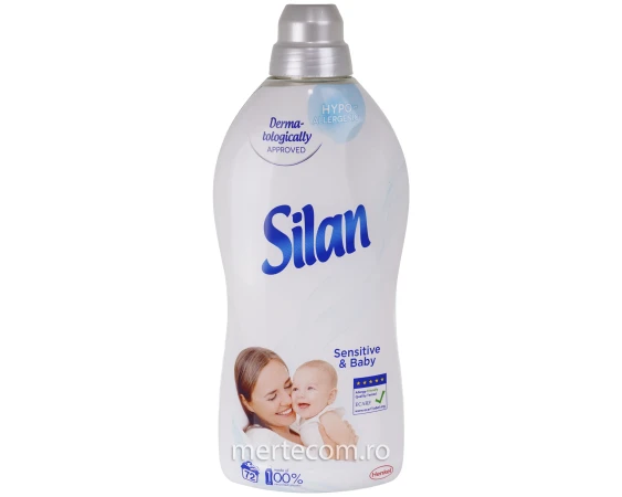 Balsam de rufe Silan Sensitive 72 spalari 1.8 L