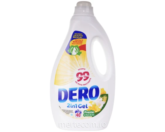 Detergent rufe lichid automat Dero 2litri (Frezie si flori de tei)