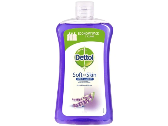 Sapun lichid antibacterial rezerva Dettol 750ml (Lavanda)
