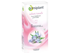 Benzi depilatoare Elmiplant Silk Sensation pentru fata 20 bucati (Unt de Shea)