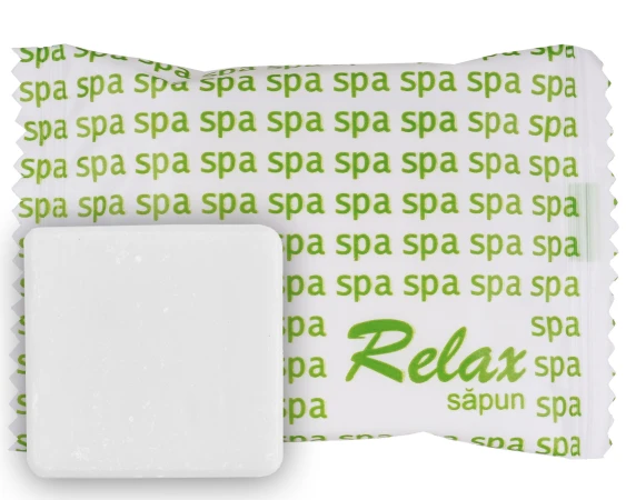 Sapun solid hotelier patrat 13g Relax Spa SET 500 bucati