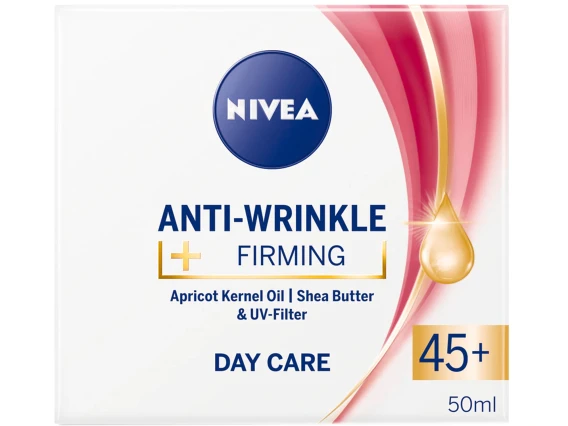 Crema de fata de zi Nivea Anti Wrinkle 45+ DryCare 50ml