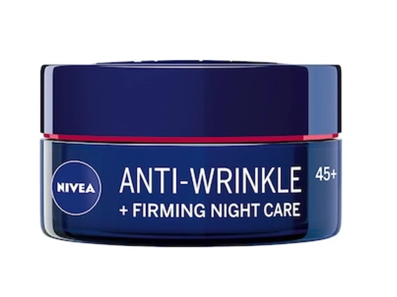 Crema de fata de noapte Nivea Anti Wrinkle 45+ NightCare 50ml