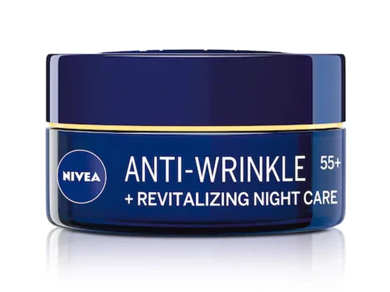 Crema de fata de noapte Nivea Anti Wrinkle 55+ NightCare 50ml