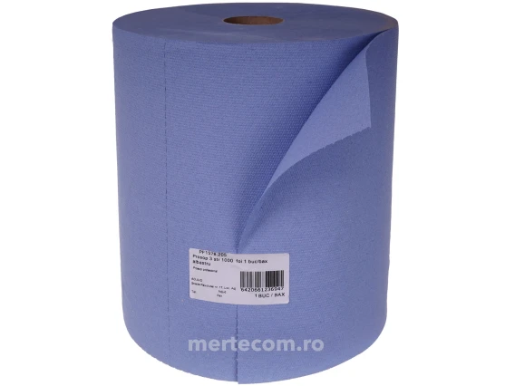 Prosop profesional albastru in 3 straturi laminate 1000foi