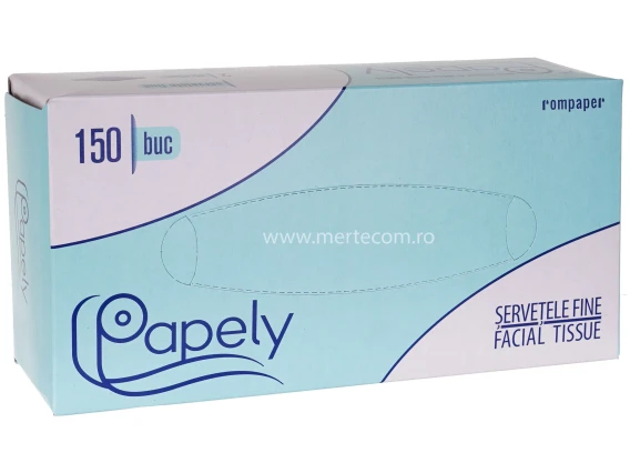 Servetele fine la cutie Papely 2straturi 150bucati