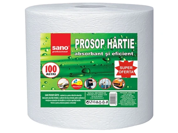 Prosop hartie Sano 455foi 2straturi 100m