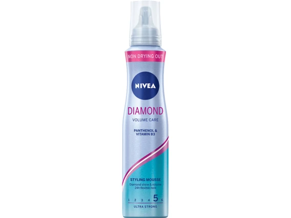 Spuma de par Nivea Diamond Volume Care Nr 5 Ultra Strong 150ml