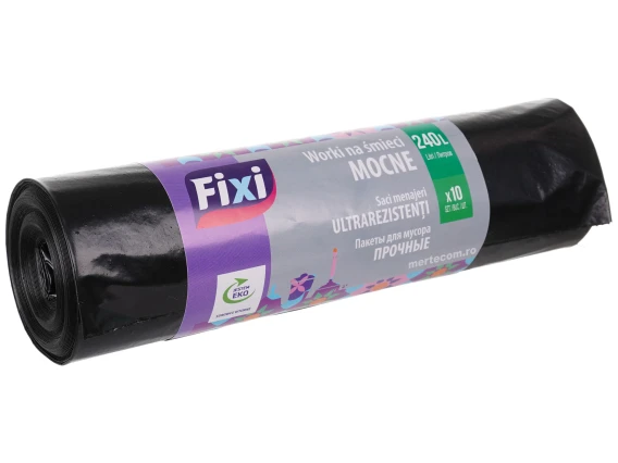 Saci menajeri ultrarezistenti Fixi 240 litri 10 bucati