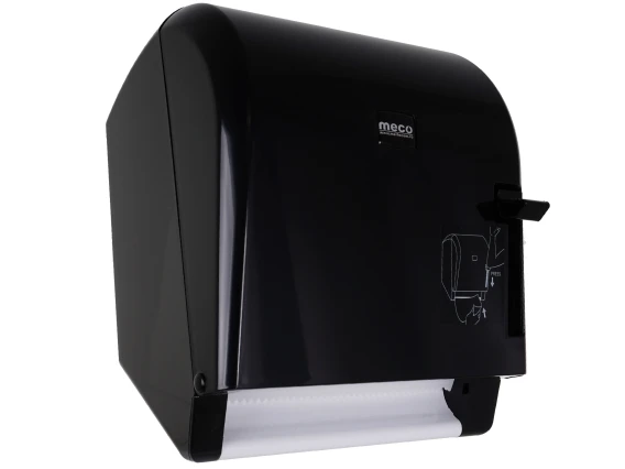Dispenser negru rulou prosop cot Meco K8B