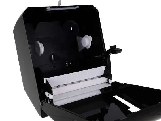 Dispenser negru rulou prosop cot Meco K8B