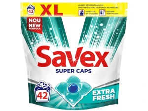 Detergent pentru masina de spalat Savex 42 capsule