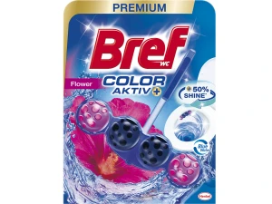 Odorizant WC Bref WC Power Aktiv 50g (Color Aktiv Flower)